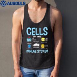 Cells Of The Immune System Scientist Science Biology Lover Tank Top