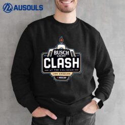 Checkered Flag Gray Busch Light Class At The Coliseum Sweatshirt