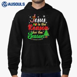 Christian Jesus The Reason Stocking Stuffer Christmas Hoodie