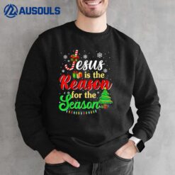 Christian Jesus The Reason Stocking Stuffer Christmas Sweatshirt