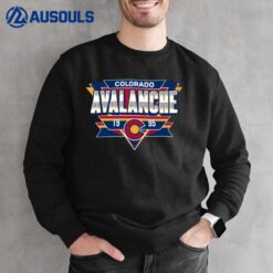 Colorado Avalanche White Reverse Retro 2.0 Fresh Playmaker Sweatshirt