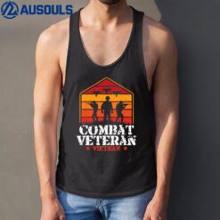 Combat Veteran Vietnam Veterans Day Tank Top