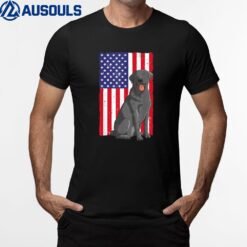 Cool Black Lab Design For Men Women Black Labrador Retriever T-Shirt