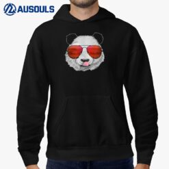Cool Panda Bear In Sunglasses Panda Lover Hoodie
