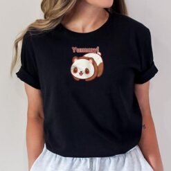 Cool Smiling Strawberry Panda Gift T-Shirt