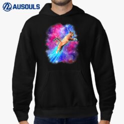 Cosmic Cats Funny Outer Space Tee Galaxy Kitty Kittens Premium Hoodie
