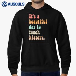 Cute Back To School Retro Social Studies Teacher Hoodie