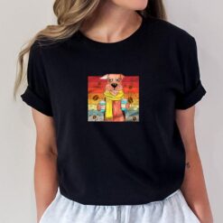 Cute Schnauzer Coffee Dog T-Shirt