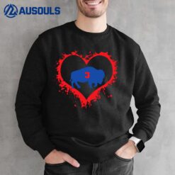 Damar Hamlin Heart 3 Sweatshirt