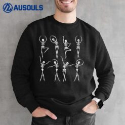 Dancing skeleton Dance Scary Halloween Sweatshirt