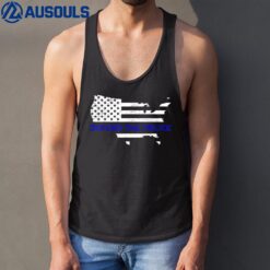 Defend The Police For A Police Officer Tank Top