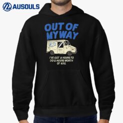 Delivery Driver Clothing Joke Delivery Truck Design Hoodie