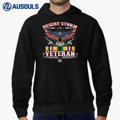 Desert Storm Veteran Pride Persian Gulf War Service Ribbon Hoodie