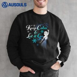 Disney Frozen Elsa Keep Calm & Let It Go Graphic Sweatshirt