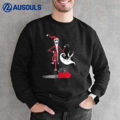 Disney Nightmare Before Christmas Holiday Jack & Zero Sweatshirt