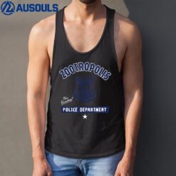 Disney Zootopia Police Department Badge Tank Top