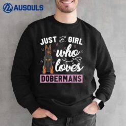 Doberman Pinscher Owner Dog Lover Cute Doberman Sweatshirt
