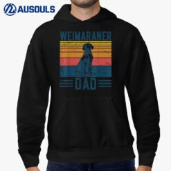 Dog Weim Dad - Vintage Weimaraner Dad Hoodie