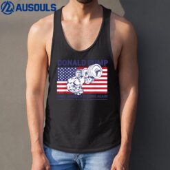 Donald Pump - Donald Trump Weight Lifting Gym Workou Tank Top