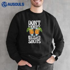 Don't Worry I've Had Both My Shots Vintage Funny Tequila Sweatshirt