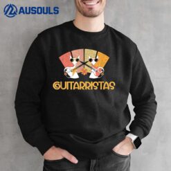 Duo Alley Cats Play Guitar Sweatshirt