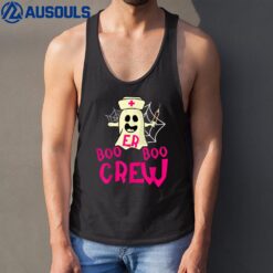 ER Nurse Boo Boo Crew Emergency Halloween Tank Top