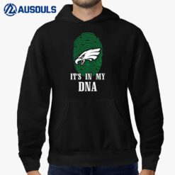 Eagles It's In My DNA Football Fly Finger Print Hoodie