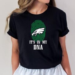 Eagles It's In My DNA Football Fly Finger Print T-Shirt