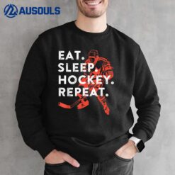 Eat Sleep Hockey Repeat - Gift Sweatshirt