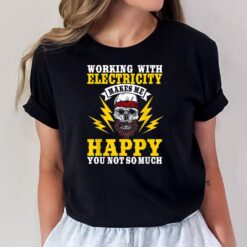 Electrician Electricity Electronics Tech Electrical Wireman T-Shirt