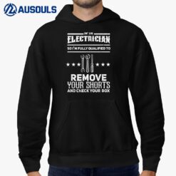 Electrician Gifts For Men & Funny Electrical Design Ver 2 Hoodie