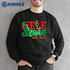 Elf Squad Funny Family Christmas Matching Pajamas Xmas Teens Sweatshirt
