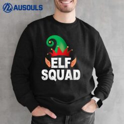 Elf Squad Funny Family Christmas Matching Pajamas Xmas Sweatshirt
