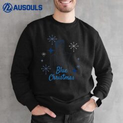 Elvis Presley Official Blue Christmas Sweatshirt