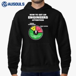 Engineer Engineering Gifts How To Get Engineers Attention Hoodie