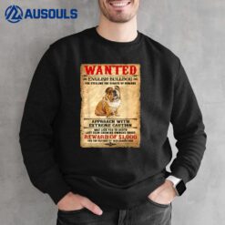 English Bulldog Funny Sweatshirt