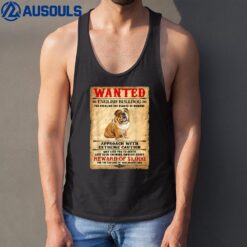 English Bulldog Funny Tank Top