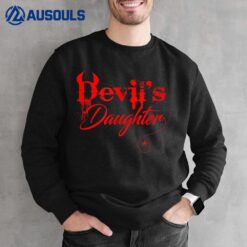 Funny Devil's Daughter Halloween Costume Horror Sweatshirt