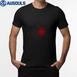 Fake Blood Splatter Halloween T-Shirt