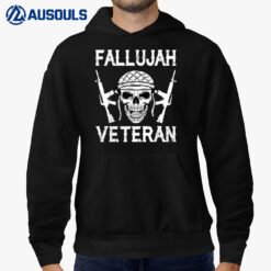 Fallujah Veteran Skull Lover Hoodie