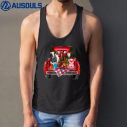 Farm Animals Christmas Tank Top