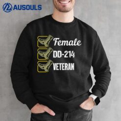 Female Dd-214 Veteran Ver 1 Sweatshirt