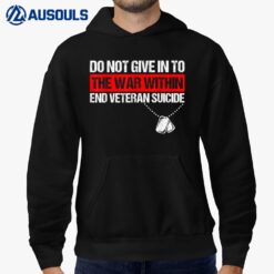 Fight Against Veteran Suicide Awareness Ptsd Veteran 22 Day Ver 1 Hoodie
