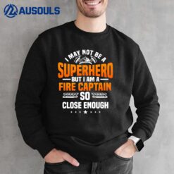 Fire Chief Captain Commanding Officer Fireman Firefighter Sweatshirt