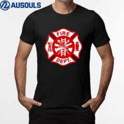 Fire Department Uniform Firefighter Gear Fighter T-Shirt