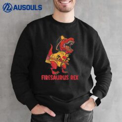Firefighter Firesaurus Rex Sweatshirt