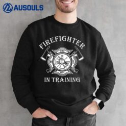 Firefighter In Training - Firefighter Halloween Costume Sweatshirt