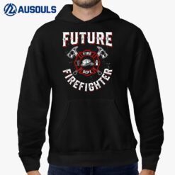 Firefighter In Training I Future Firefighter Funny Firemen Hoodie