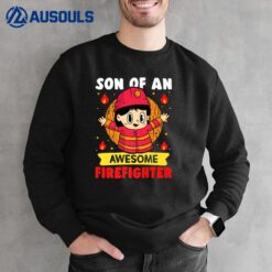 Firefighter Son Of An Awesome Firefighter Sweatshirt