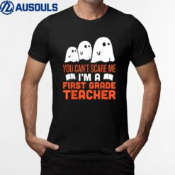 First Grade Teacher  Halloween Ghost T-Shirt